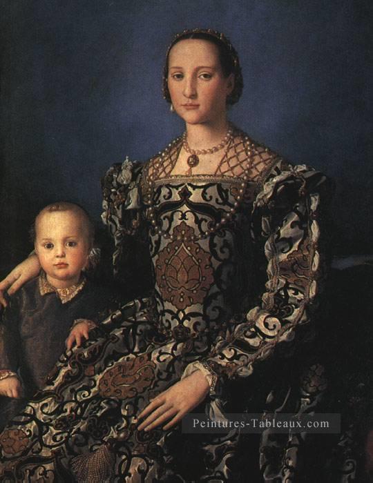 Eleonora de Tolède et son fils Florence Agnolo Bronzino Peintures à l'huile